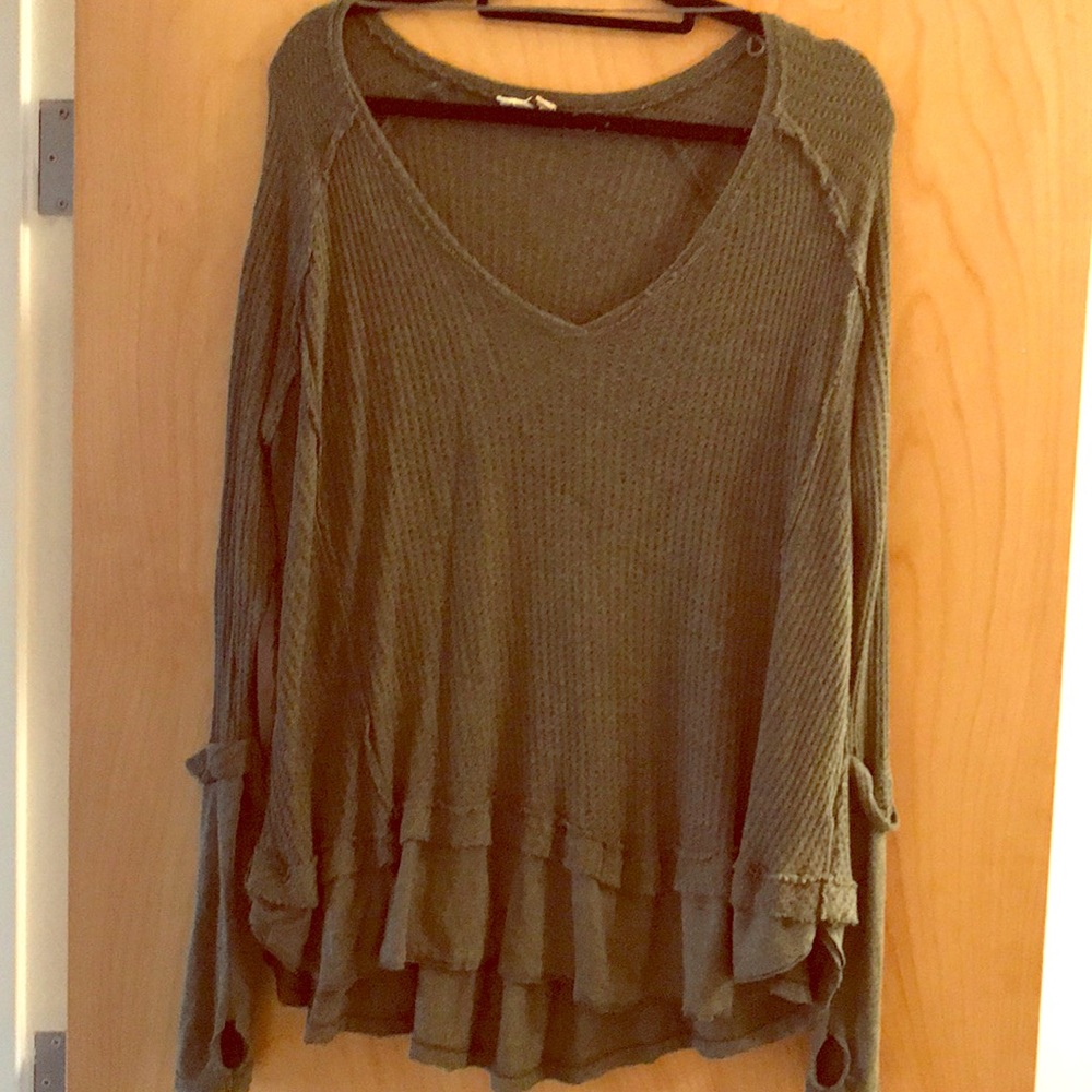 Free People long sleeved top